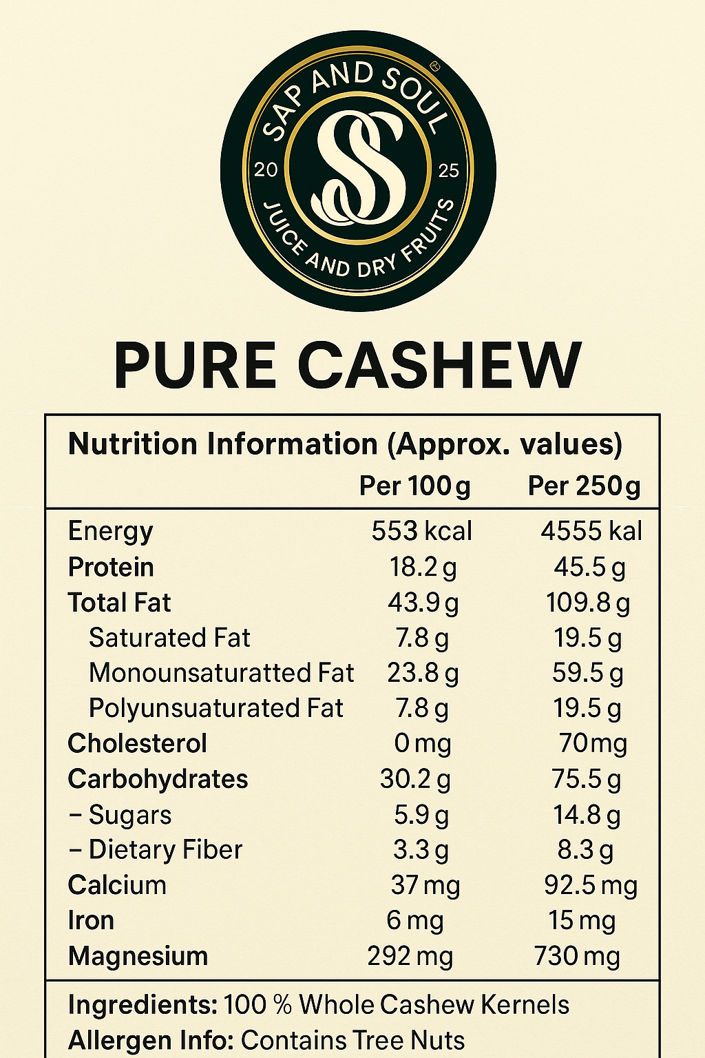 Blueberry Cashew