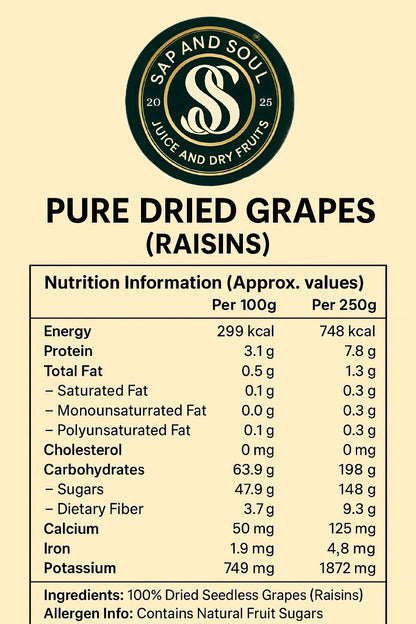 Abjoshi Raisins