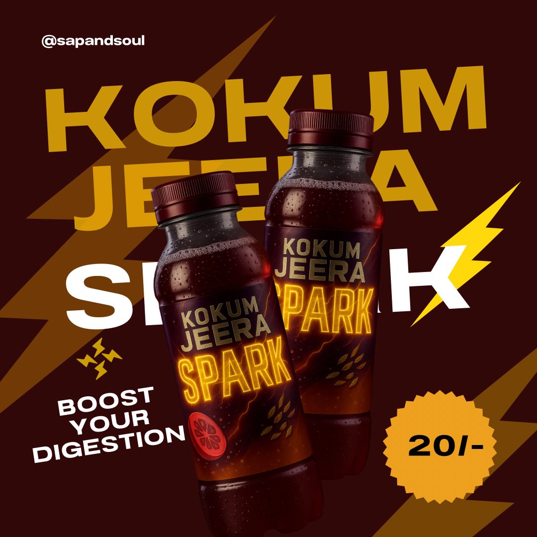 KOKUM JEERA SPARK - Pack of 24 (210ml each)